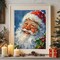 Christmas Paint by Numbers Kit for Adults, Santa Claus Paint by Number Adult, Painting by Numbers for Gifts and Home Interior Decor 16x20 Inch